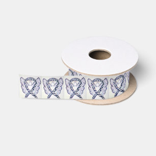 Zebra Awareness Ribbon Angel Ribbon Satin Ribbon
