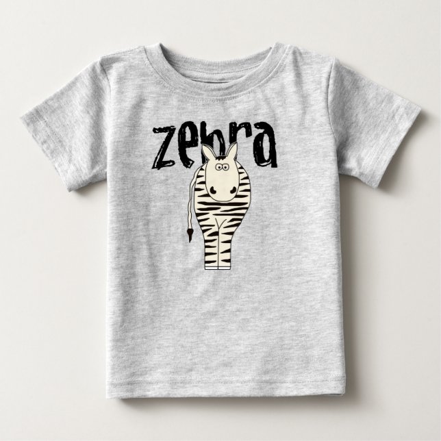 Zebra Baby T-Shirt (Front)