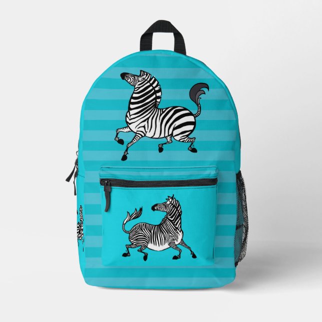 Zebra Backpack (Front)