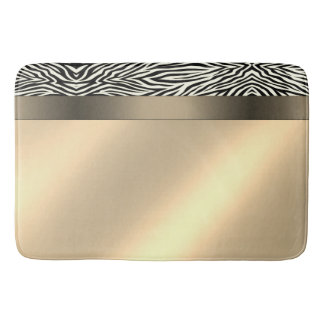 Zebra Bath Mat