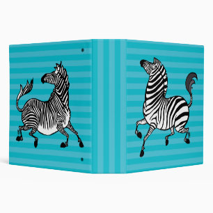 Zebra Binder