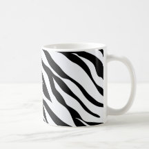 Zebra Black and White Pattern