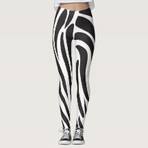 Zebra black and white Print stripes pattern trendy