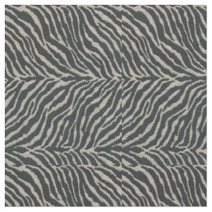 Zebra black and white striped design fabric