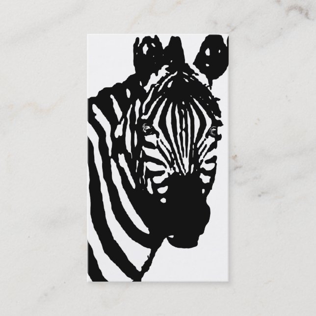 zebra. business card (Front)