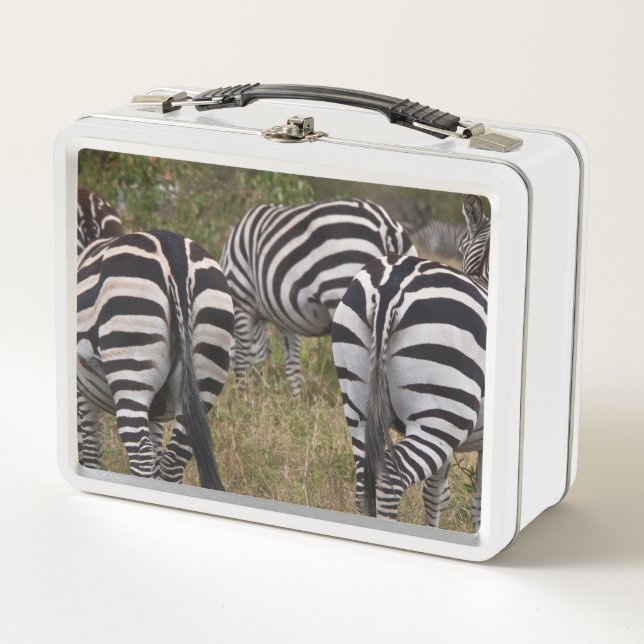 Zebra Butt Lunch Box (Devant)