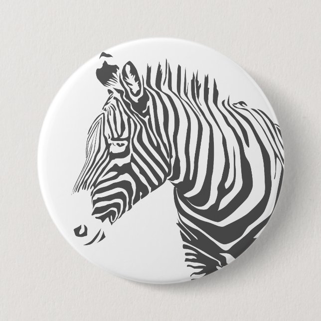 Zebra Button (Front)