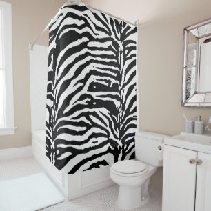 Zebra Camouflage Black and White Artistic Pattern
