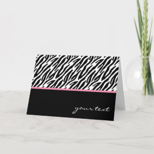 Zebra Card