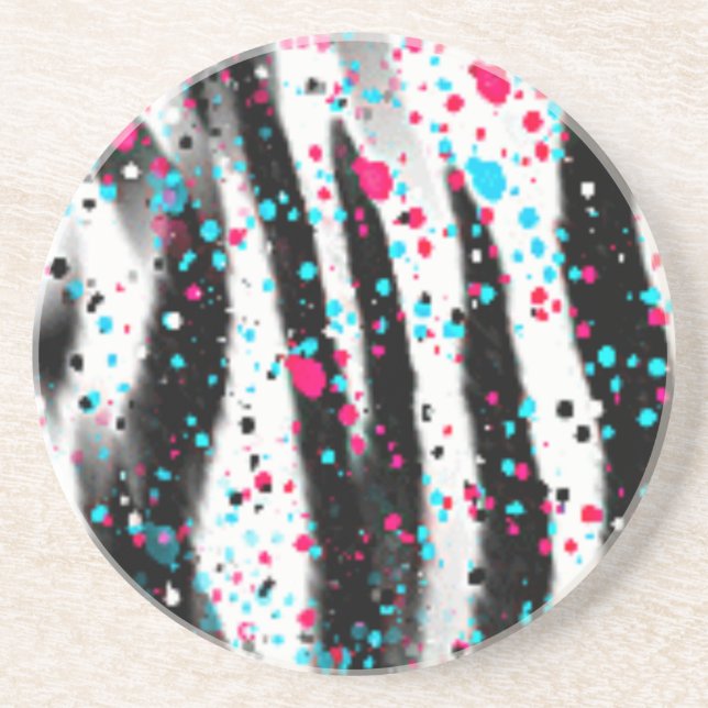 Zebra Coaster (Front)