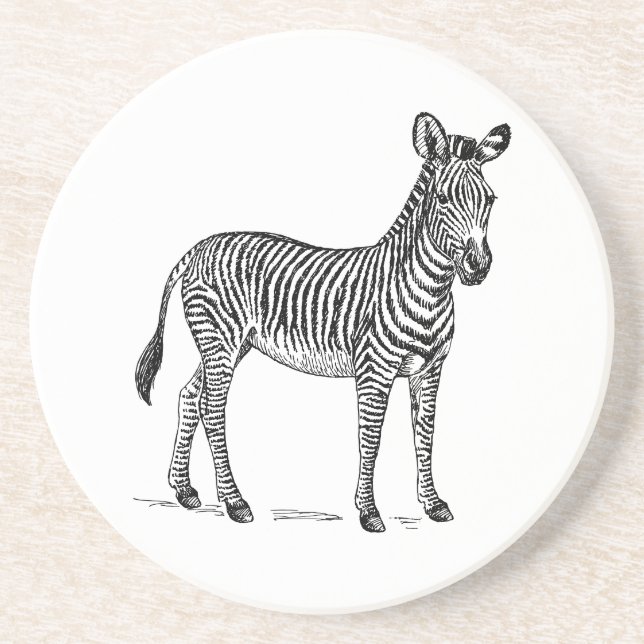 Zebra Coaster (Front)