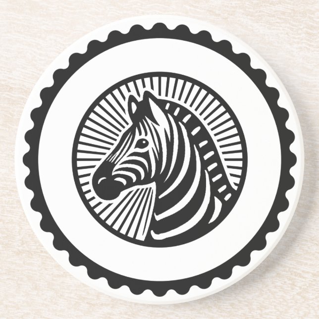 Zebra Coaster (Front)