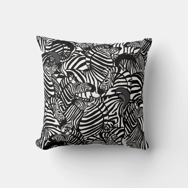 Zebra Coussin 2 (Recto)