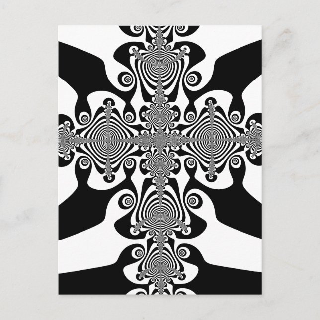 ZEBRA CROSS POSTCARD (Front)