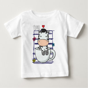 Zebra cup baby T-Shirt