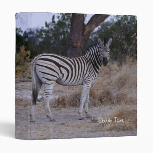 Zebra Double Take Photo Binder