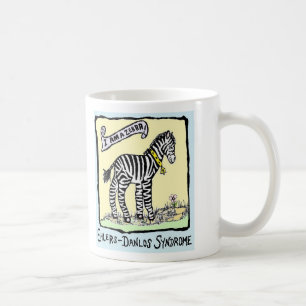 Zebra-EDS 02, We Need a Cure!Raising Awareness ... Coffee Mug