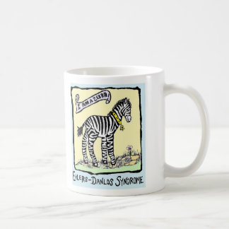 Zebra-EDS 02, We Need a Cure!Raising Awareness ... Coffee Mug