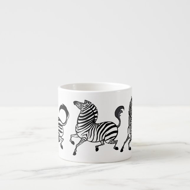 Zebra Espresso Cup (Front)