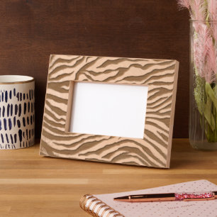 Zebra Etched Frames