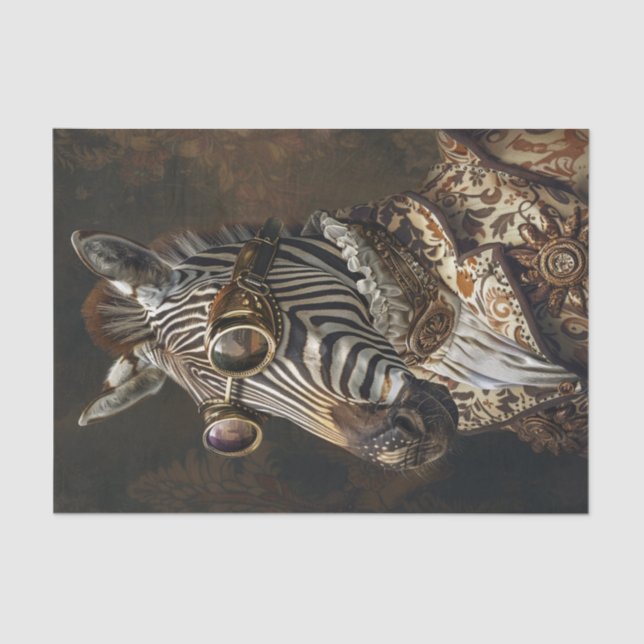 Zebra Extravaganza13 Tissue Paper (Front)