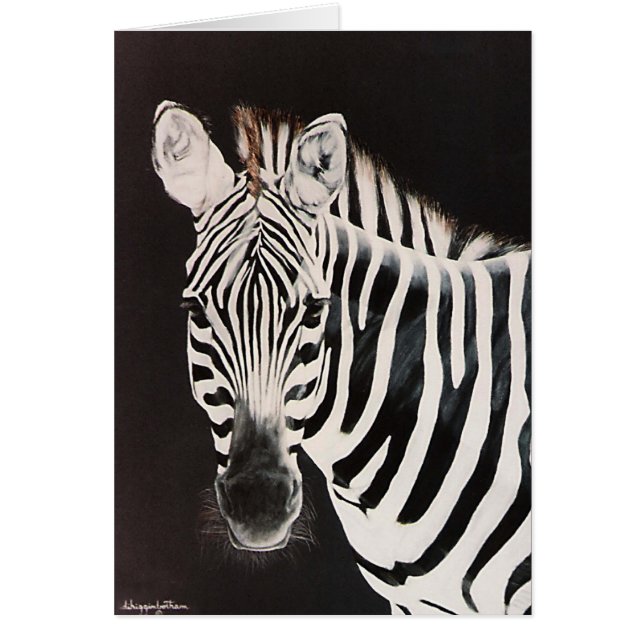 Zebra facing left (Front)