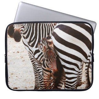 ZEBRA FAMILY LAPTOP SLEEVE
