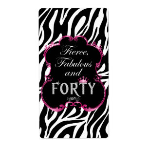 Zebra Fierce Fabrique et Quarty Vin