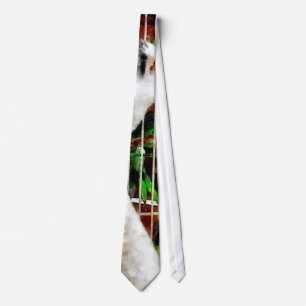 Zebra Finch Tie