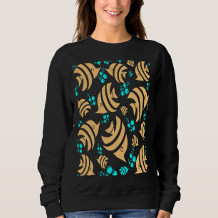 Zebra Fish Angel Zebrafish Sweatshirt