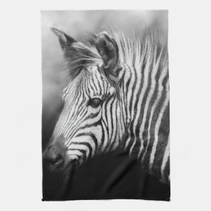 Zebra Foal Kitchen Towel