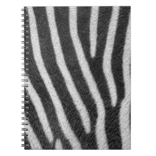 Zebra Fur Animal Pattern Notebook