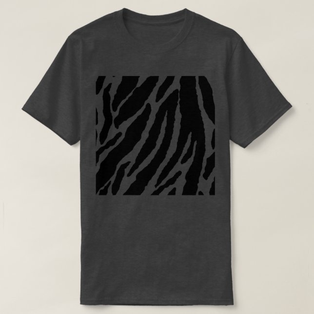 zebra fur animal print pattern T-Shirt (Design Front)