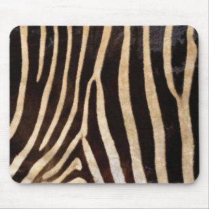 Zebra fur mouse pad