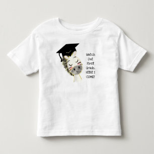Zebra Graduate, Here I Come Jersey T-Shirt