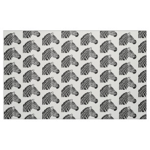Zebra head fabric