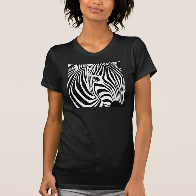 Zebra Head T-Shirt (Front)