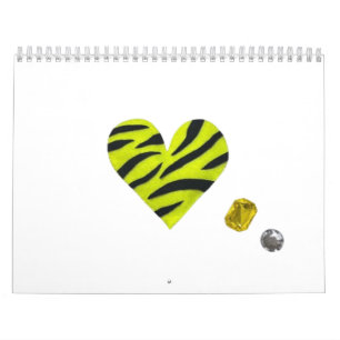 Zebra-heart Calendar