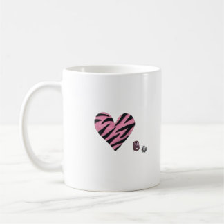 Zebra-heart Coffee Mug