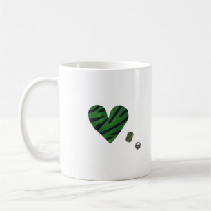 Zebra-heart Coffee Mug
