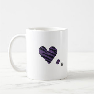 Zebra-heart Coffee Mug