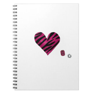 Zebra-heart Notebook