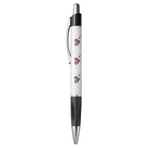 Zebra-heart Pen