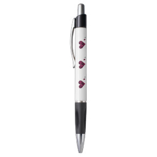Zebra-heart Pen