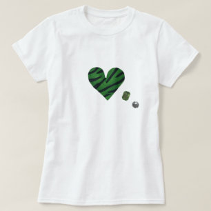 Zebra heart T-Shirt