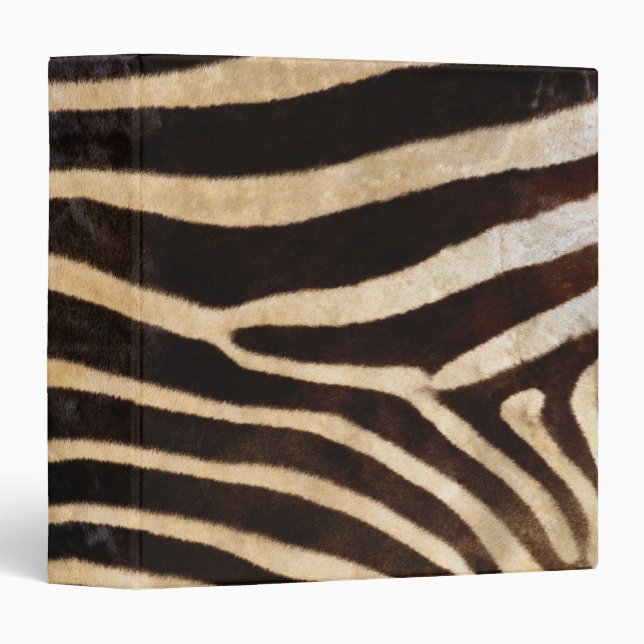 Zebra Hide 2 Binder (Front/Spine)