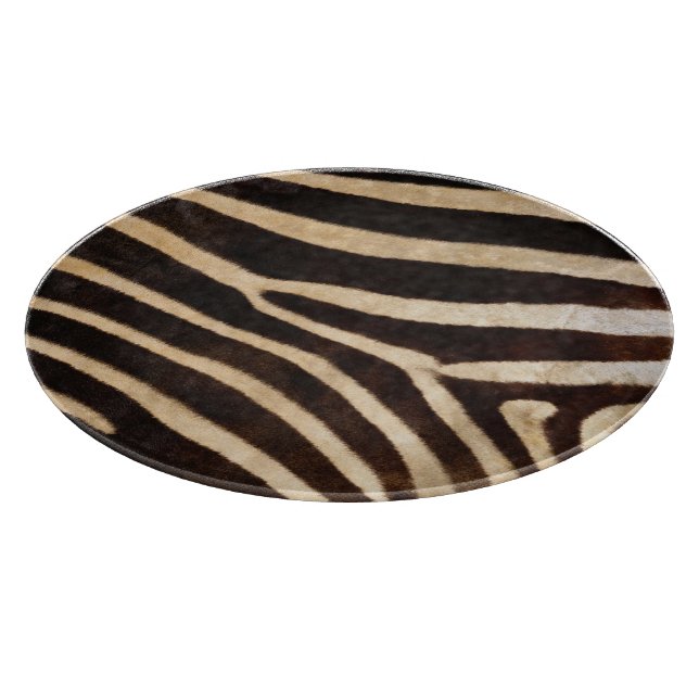 Zebra Hide 2 Cutting Board (Corner)