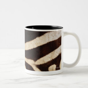 Zebra Hide 2 Two-Tone Coffee Mug