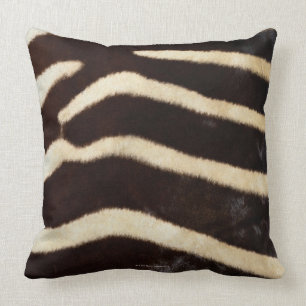 Zebra Hide Throw Pillow