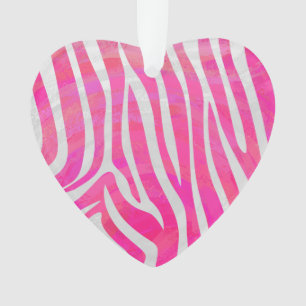 Zebra Hot Pink et White Print